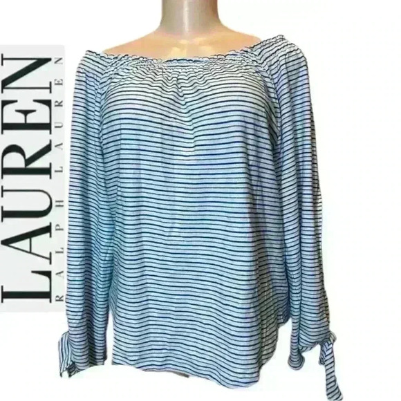 NWTLAUREN RALPH LAUREN BLOUSE SIZE L - Picture 1 of 7